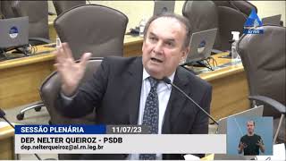 NELTER QUEIROZ LAMENTA DISCURSOS SEM PROPÓSITOS DOS DEPUTADOS LIGADOS AO GOVERNO DO ESTADO