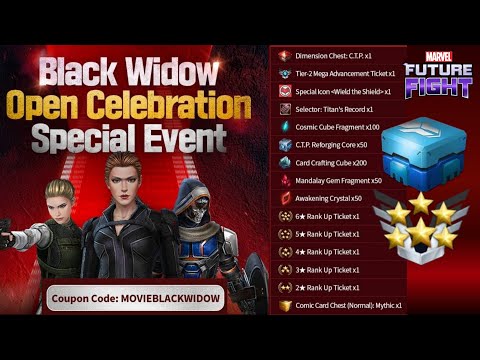 Black Widow Celebration Event | Marvel Future Fight - MFF HINDI INDIA