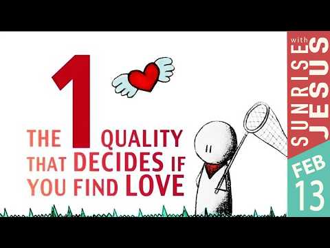 La qualità che decide se trovi l'amore | 13 febbraio 2026 | Alba con Gesù | Goodness TV