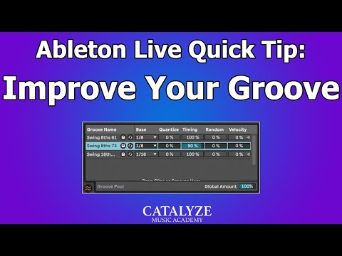 Ableton Live Quick Tip: Improve Your Groove(Understanding Swing)