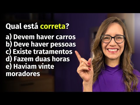 ❌ NÃO PODE ERRAR! Questão sobre CONCORDÂNCIA dos verbos HAVER, FAZER E EXISTIR | Banca IBADE ❌