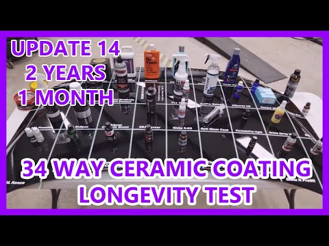 Ceramic Coating, Wax, Sealant Longevity Test - 34 WAY - UPDATE 14 - 2 YEAR 1 MONTH UPDATE