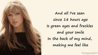 Taylor Swift - Everything Has Changed ft. Ed Sheeran (Lyrics)