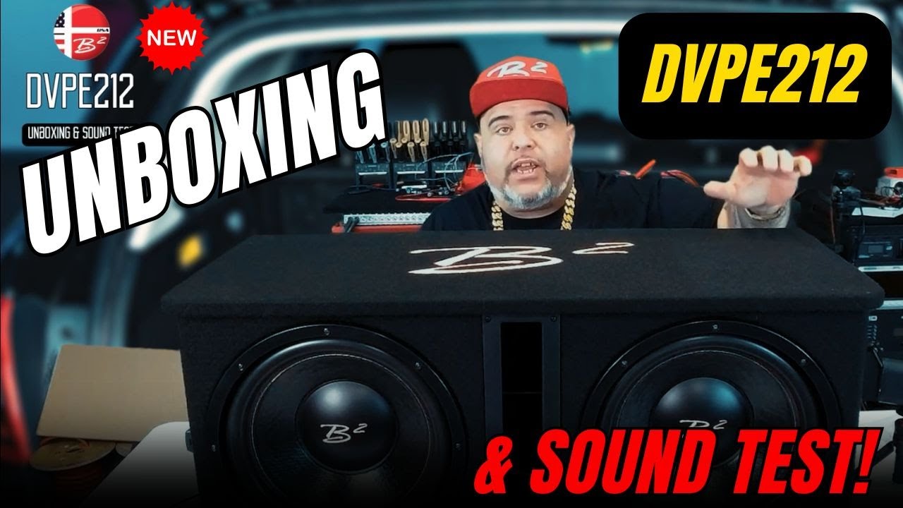 Unboxing the B2 Audio DVPE 212 | Dual 12” Bass Machine Revealed