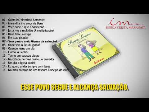 CD Completo - Preciosa Semente - Igreja Cristã Maranata
