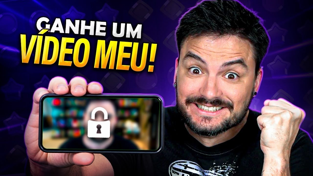 GANHE UM VÍDEO EXCLUSIVO MEU!