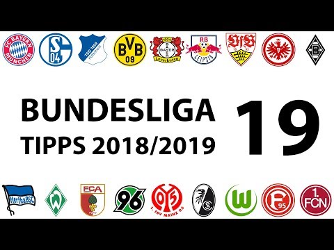 Bundesligatipps 19.Spieltag 2018/2019