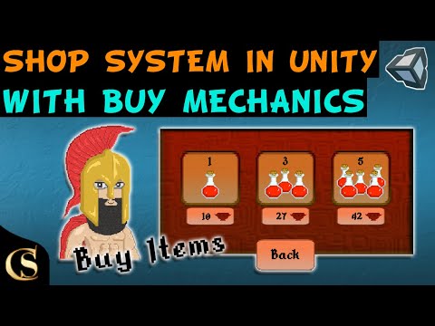 Unity Shop System Tutorial - 2020 Simple Method
