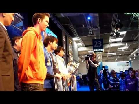 World Best Gamers Starcaft 2 @ ESL & IEM Arena, CeBit 2012