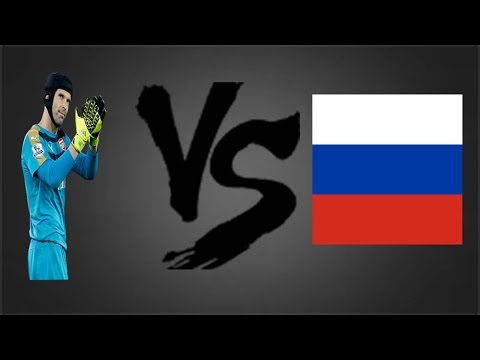 Petr Cech Vs Russian (Friendly Match) 2016 720p HD