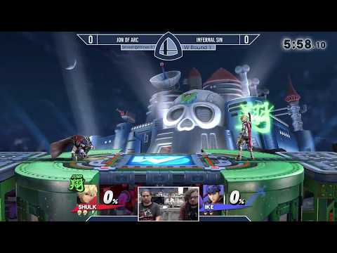 Sm4sh@Mines 81 - Jon of Arc (Shulk) Vs. Infernal Sin (Ike) - Winners Round 1