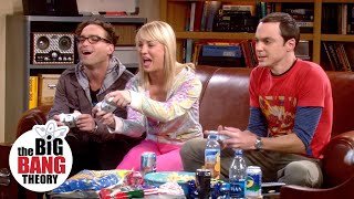 Penny Dominates Sheldon in Halo 🎮 | The Big Bang Theory