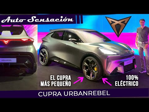 Presentación Cupra Urban Rebel 2023. Un Urbano atractivo y deportivo 100% eléctrico.