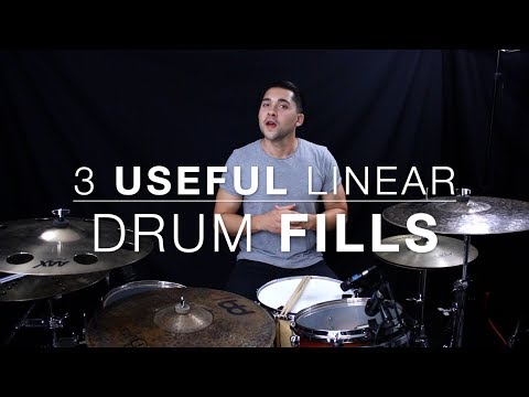 3 Useful Linear Fills - Drum Lesson with Eric Fisher