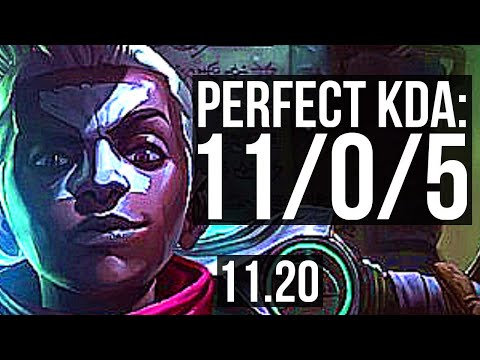 EKKO vs KHA'ZIX (JUNGLE) | 11/0/5, Legendary, 900+ games, 1.2M mastery | BR Master | v11.20