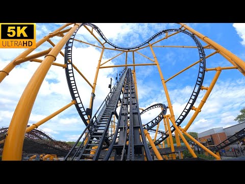 On-ride point of view of Steel Curtain