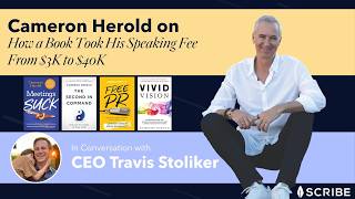 How a Book Took Cameron Herold's Speaking Fee From $3K to $40K