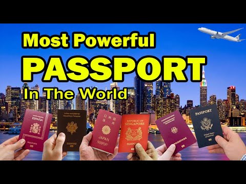 Ranking The Most Powerful Passports In The World 2024