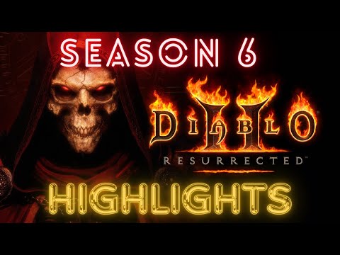 Twitch Streamer VS Diablo 2 Resurrected Highlights Season 6