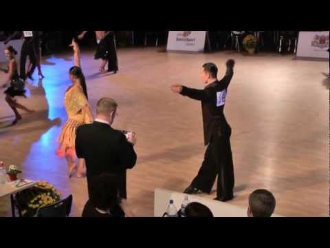 00257 Latvia Open 2012 WDSF Latin 1/8 Rumba - Nikolay Chernov & Evgenia Florinskaya
