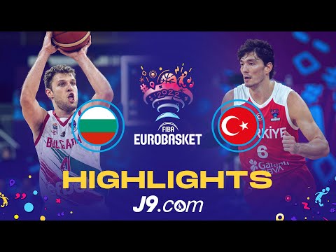 Bulgaria 🇧🇬 - Turkey 🇹🇷 | Game Highlights - FIBA #EuroBasket 2022