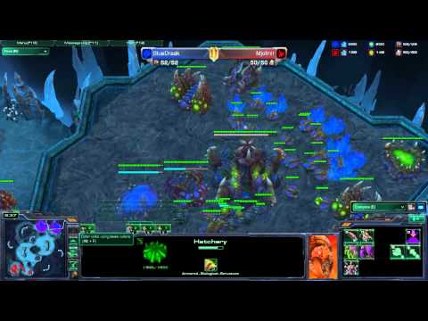 THE TEAM - STARCRAFT 2 GHOSTING INVITATIONAL -- BlueDrakk (AWFUL) vs Mjollnir (BAD)