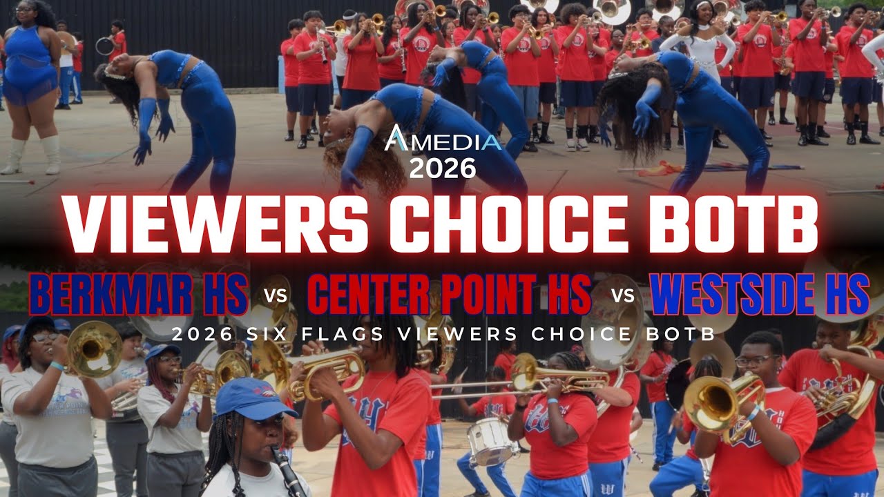 Berkmar HS, Center Point HS, Westside HS - 3 Way Battle | 2026 Viewers Choice BOTB | 4K 🔥🎥🎬‼️