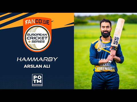 POTM: A.Ali - SMI vs HAM | Highlights | FanCode ECS Stockholm, Sweden Day 9 | ECS22.228