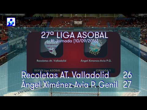 LIGA ASOBAL J01: Recoletas AT. Valladolid - Ángel Ximénez-AVIA P.G. 26 - 27