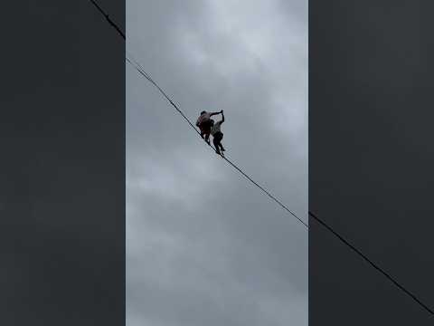 Dancе over Bremen. Fall or not? #germany #deutsch #extreme #Бремен #shorts #miracle