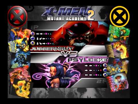 x-men mutant academy 2 psx