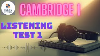CAMBRIDGE 1 LISTENING TEST 1 WITH ANSWERS