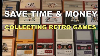 How to save time and money when collecting retro games