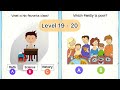 Braindom 2 Who Is Lying Fun Brain Teaser Riddles Level 19 20 IOS Android