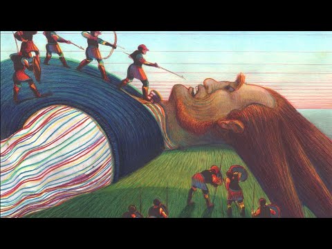 The Illuminated GULLIVER'S TRAVELS by Swift and Mattotti