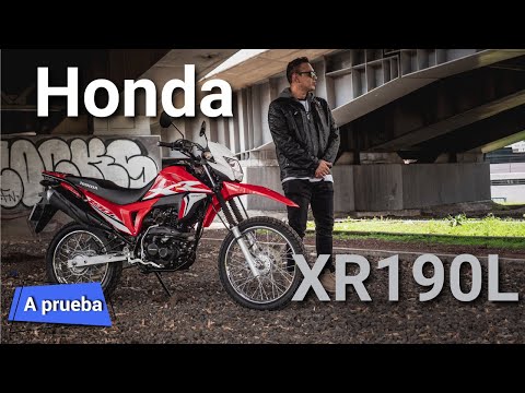 Honda XR190L - Ideal para cualquier condición de terreno