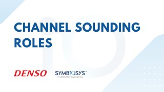 Channel Sounding Roles | DENSO