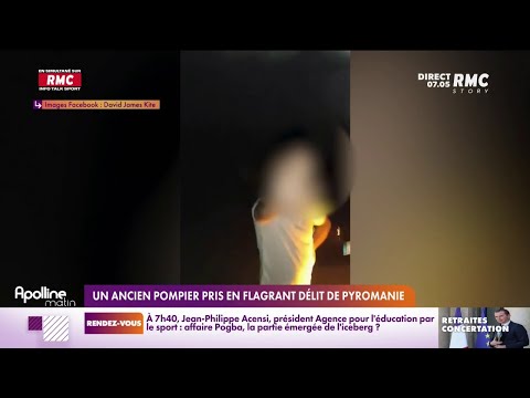 Un ancien pompier pris en flagrant délit de pyromanie