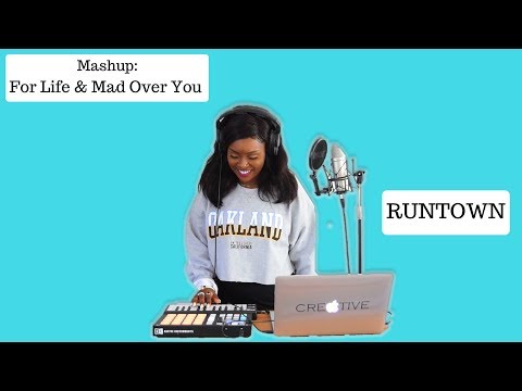 Runtown- For Life & Mad Over You Mashup (Cover By Anne-Florence)|Afrobeat 2017