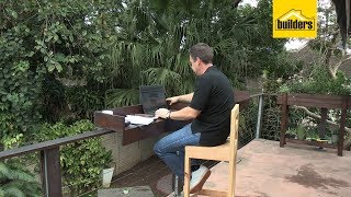 How to Make a Balcony Railing Bar Table