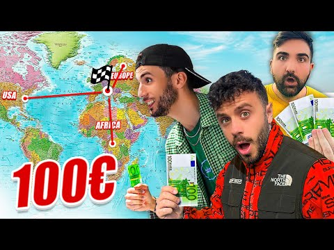 🌍 Vivere con 100€ per 24h in America, Europa e Africa! 💵