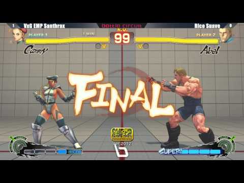 SSF4 AE2012 Winners Finals VxG EMP Sanford K. vs Rico Suave - Next Level Battle Circuit #5