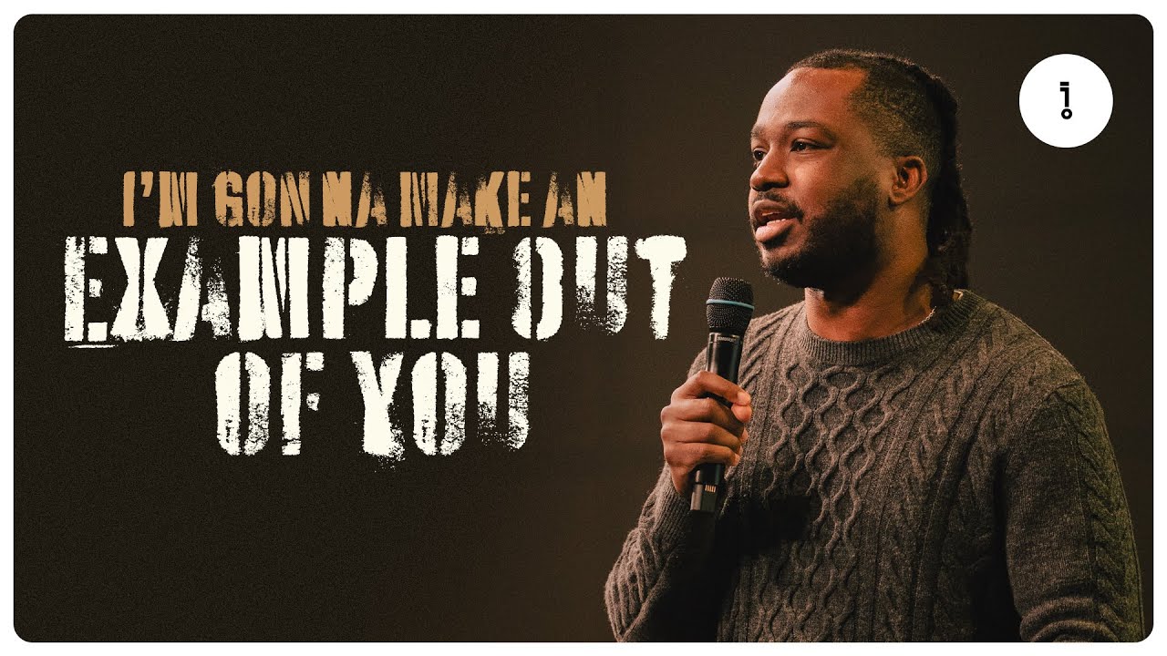 I’m Going to Make an Example Out of You