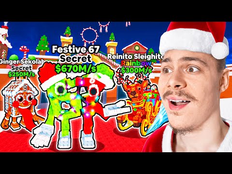 NAJJAČI BOŽIĆ IKAD U STEAL A BRAINROTU🎅🎄