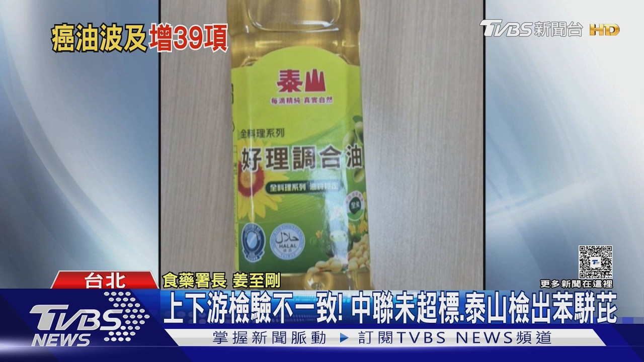 影音/致癌油產品又變多!440項名單一次看 貴族世家、麵包店布列德都在列