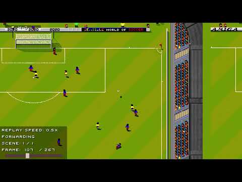 Sensible World Of Soccer 2022-2023 #3 -  Answering a question - Viewing some great goal highlights