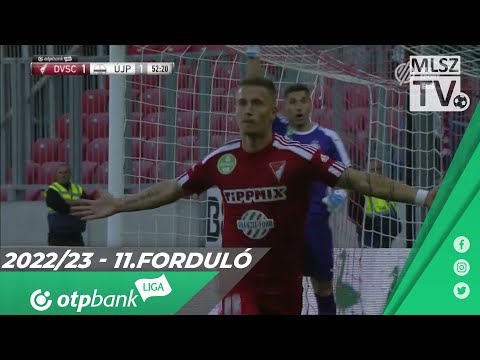 Sós Bence gólja a DVSC – Újpest FC mérkőzésen