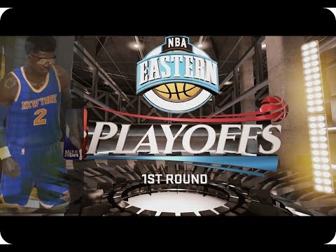 NBA 2K15 PS4 MyCareer- PLAYOFF TIME! Games 1&2
