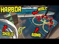 THE POWER OF HARBOR - Best Tricks & 200 IQ Outplays - VALORANT