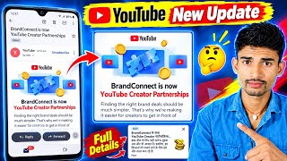 BrandConnect is now YouTube Creator Partnerships / YouTube Creator Par